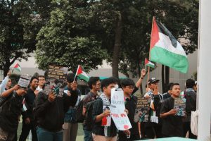 Foto LDK Fikri Membela Palestina